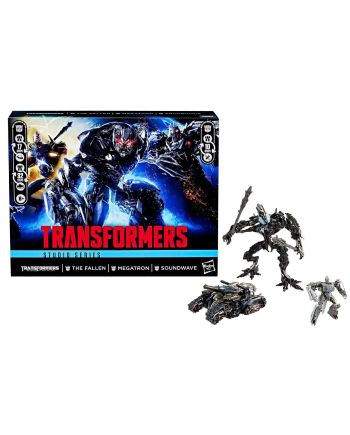 TRANSFORMERS 2 - The Fallen, Megatron & Soundwave - Pack 3 Figurine - vue principale