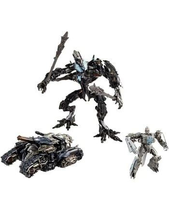 TRANSFORMERS 2 - The Fallen, Megatron & Soundwave - Pack 3 Figurine - vue de face