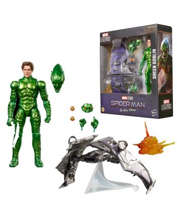 SPIDER-MAN NO WAY HOME - Bouffon Vert - Figurine Legends Series15cm - vue principale