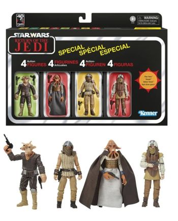STAR WARS -Jabba's Court -Multipack 4 Figurine Vintage Collection 10cm - vue principale