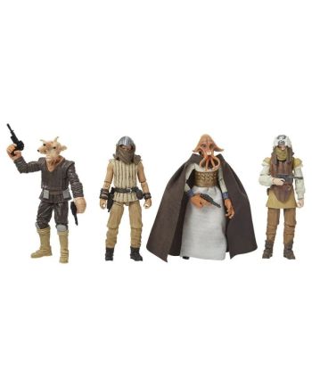STAR WARS -Jabba's Court -Multipack 4 Figurine Vintage Collection 10cm - vue de face
