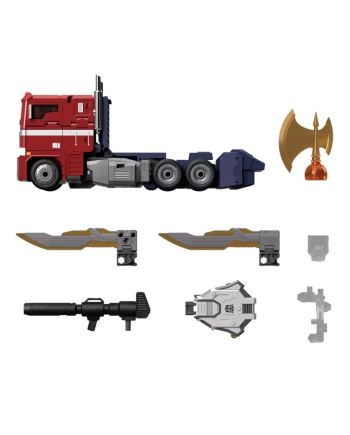 TRANSFORMERS - Optimus Prime - Figurine Takara Tomy MPG-17 25.6cm - vue du packaging