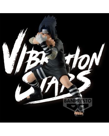 NARUTO - Uchiha Sasuke - Figurine Vibration Stars 14cm - vue du packaging