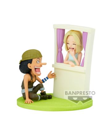 ONE PIECE - Usopp & Kaya - Figurine WCF-Log Stories 7cm - vue principale
