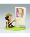 ONE PIECE - Usopp & Kaya - Figurine WCF-Log Stories 7cm - vue de face