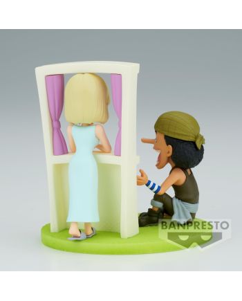 ONE PIECE - Usopp & Kaya - Figurine WCF-Log Stories 7cm - vue de detail