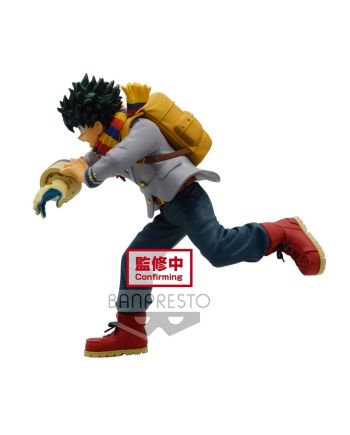 MY HERO ACADEMIA - Izuku Midoriya - Bravegraph - Figurine 14cm - vue de profil