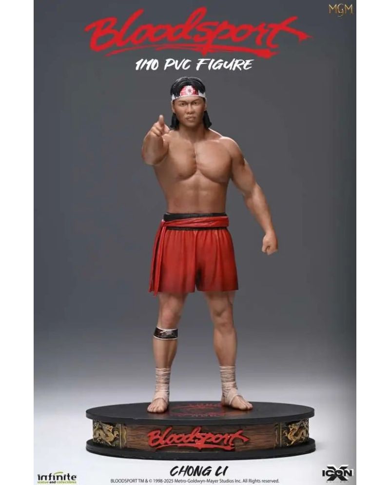 BLOODSPORT - Chong Li - Figurine 1/10 Icon X 19.8cm - vue principale