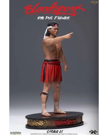 BLOODSPORT - Chong Li - Figurine 1/10 Icon X 19.8cm - vue de profil