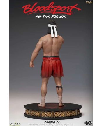 BLOODSPORT - Chong Li - Figurine 1/10 Icon X 19.8cm - vue de dos