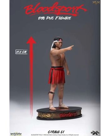 BLOODSPORT - Chong Li - Figurine 1/10 Icon X 19.8cm - vue de detail