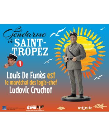 LE GENDARME DE SAINT-TROPEZ - Ludovic Cruchot - Figurine 16cm - vue principale