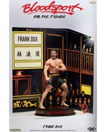 BLOODSPORT - Frank Dux - Figurine 1/10 Icon X 19.4cm - vue du packaging