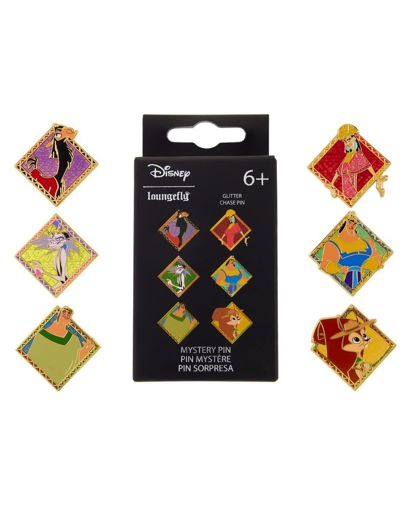 Blind Box pin's émail DISNEY Kuzco l'Empereur Mégalo Loungefly