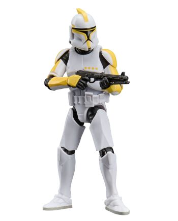 Figurine Commandant Clone Star Wars Vintage Collection 10cm vue de profil