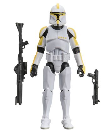 Figurine Commandant Clone Star Wars Vintage Collection 10cm dos