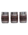 ONE PIECE - Barrel - Set de 3 verres à shots - vue de profil