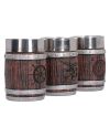 ONE PIECE - Barrel - Set de 3 verres à shots - vue de dos
