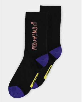 POKEMON - Ectoplasma - Pack de 3 paires de chaussettes (T39-42) - vue de face