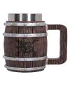 Chope Barrel ONE PIECE en verre, hauteur 16cm, édition Nemesis