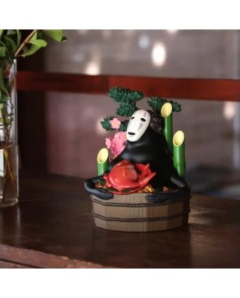 LE VOYAGE DE CHIHIRO - No Face Bassine d'or & Bambous - Diorama 18cm - vue principale