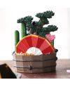 LE VOYAGE DE CHIHIRO - No Face Bassine d'or & Bambous - Diorama 18cm - vue de face