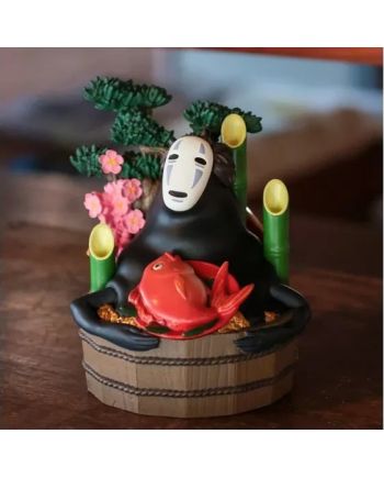LE VOYAGE DE CHIHIRO - No Face Bassine d'or & Bambous - Diorama 18cm - vue du packaging