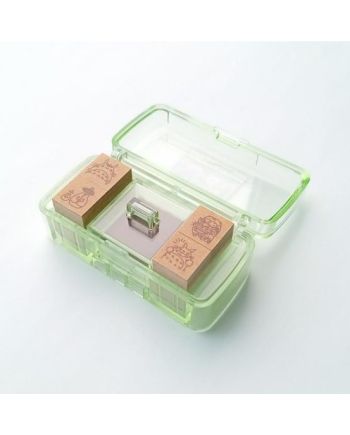 MON VOISIN TOTORO - Totoro & Chatbus - Set Tampons Vert - vue principale