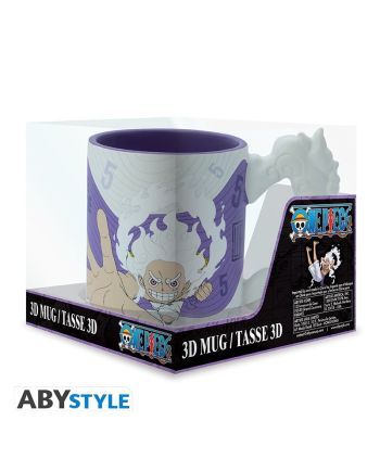 ONE PIECE - Luffy Gear 5th - Mug 3D Anse 460ml - vue de dos