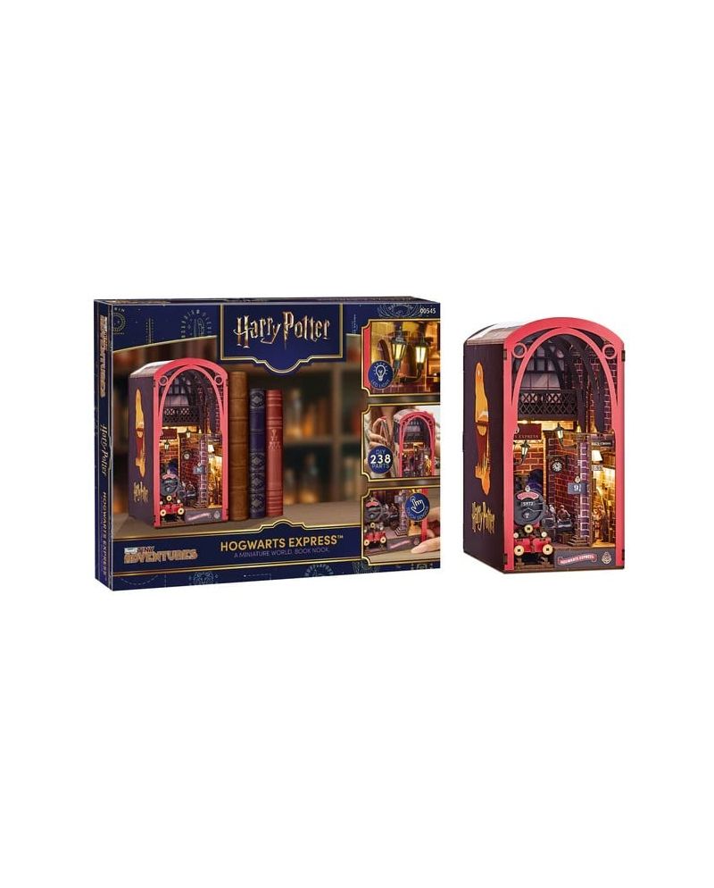HARRY POTTER - BOOK NOOK KIT -Poudlard Express - 238pc + Eclairage LED - vue principale
