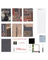 BOOK NOOK KIT - DIY- L'ère de la vapeur - 164pcs + LED Light - vue du packaging