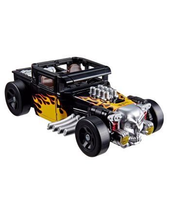 TRANSFORMERS X HOT WHEELS - Bone Shaker - Figurine Collaborative 13cm - vue de profil