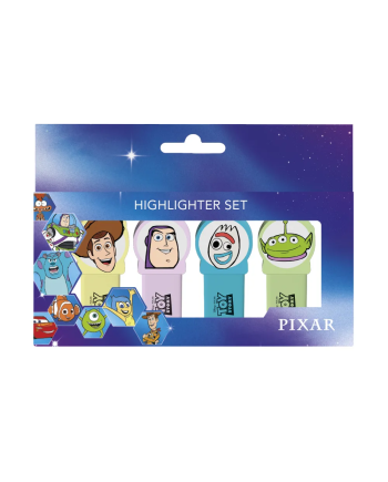 Surligneurs Toy Story vue détaillée du packaging Grupo Erik