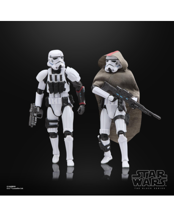 STAR WARS - Misty & Cav (SCAR Squadron) - Figurine Black Series 15cm - vue de face