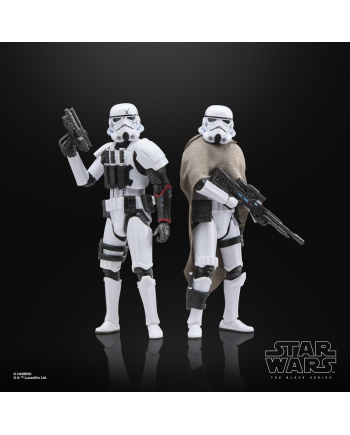 STAR WARS - Misty & Cav (SCAR Squadron) - Figurine Black Series 15cm - vue de detail