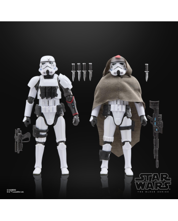 STAR WARS - Misty & Cav (SCAR Squadron) - Figurine Black Series 15cm - vue du packaging