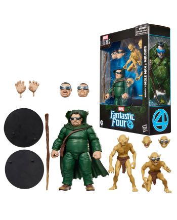 MARVEL - Marvel's Mole Man & Moloids - Figurine Legends Series 15cm - vue principale