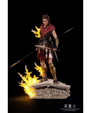 ASSASSIN'S CREED ODYSSEY - Kassandra - Statuette Animus 1/8 27cm - vue de face