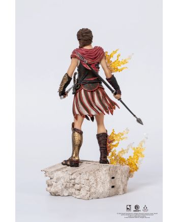 ASSASSIN'S CREED ODYSSEY - Kassandra - Statuette Animus 1/8 27cm - vue de profil