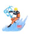 NARUTO SHIPPUDEN - Naruto Uzumaki - Figurine Combination Battle 14cm - vue de face