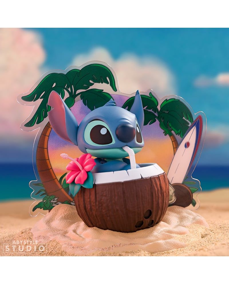 DISNEY - Stitch "Noix de Coco" - Figurine SG 10cm - vue principale