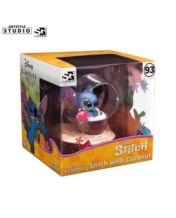 DISNEY - Stitch "Noix de Coco" - Figurine SG 10cm - vue de face