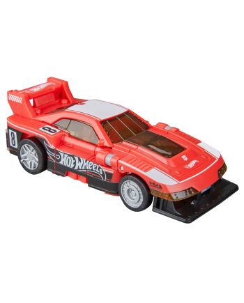 TRANSFORMERS X HOT WHEELS - GT Scorcher -Figurine Collaborative 12.5cm - vue de dos
