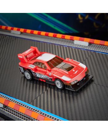 TRANSFORMERS X HOT WHEELS - GT Scorcher -Figurine Collaborative 12.5cm - vue du packaging