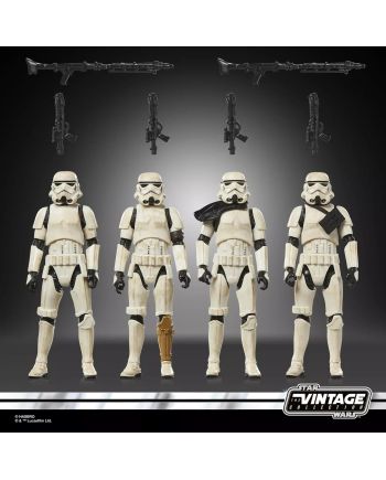 Multipack 4 figurines Remnant Stormtrooper Star Wars Vintage Collection 10cm