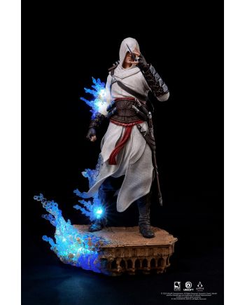 Statuette Altaïr Assassin's Creed PureArts échelle 1/8 vue de profil