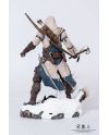 Statuette Connor Assassin's Creed 3 Animus échelle 1/8 PureArts détail socle