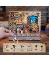 BOOK NOOK KIT - DIY- Magasin Magique - 311pcs + LED Light - vue de face