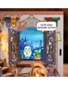BOOK NOOK KIT - DIY- Magasin Magique - 311pcs + LED Light - vue de profil