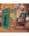 BOOK NOOK KIT - DIY- Agence de detective Violon - 286pcs + LED Light - vue de face